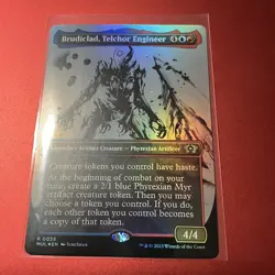 Brudiclad, Telchor Engineer #36 (Foil) NM March of the Machine MUL Magic MTG - Image 3