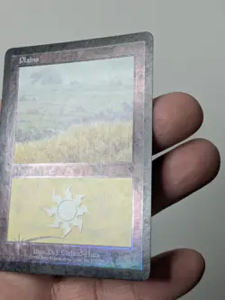 Plains #333 FOIL - Invasion - Basic Land - MTG Magic: The Gathering - Light Play - Image 5