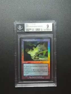 BGS 9 Underground River 7th Edition Foil MTG Magic The Gathering EDH Commander - Image 1
