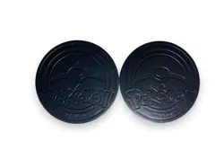 2 Scorbunny Collectible Pokemon TCG Flip Coin Token Jumbo Large Heads & Tails - Image 2