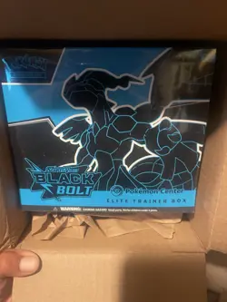 Pokemon TCG Black Bolt & White Flare Pokemon Center Elite Trainer Boxes - Sealed - Image 1