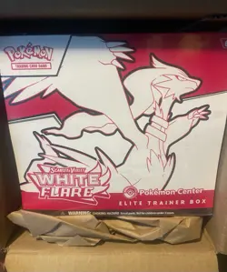 Pokemon TCG Black Bolt & White Flare Pokemon Center Elite Trainer Boxes - Sealed - Image 2