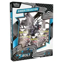 Pokemon TCG Scarlet & Violet Black Bolt Binder Collection Box New/Factory Sealed - Image 1