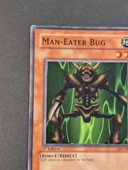 Yugioh TCG - 1x Man Eater Bug - SYE-017 - LP - 1st Edition - Vintage Common 2004 - Image 3