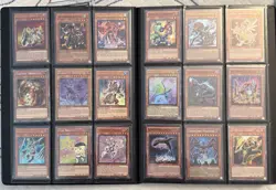 Yugioh Collection Binder- 180 Foil Cards w/180 sleeves- 2 Graded Cards- CGC - Image 4