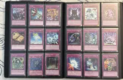 Yugioh Collection Binder- 180 Foil Cards w/180 sleeves- 2 Graded Cards - Image 3