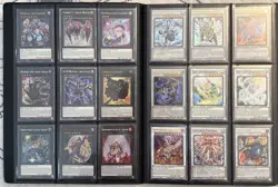 Yugioh Collection Binder- 180 Foil Cards w/180 sleeves- 2 Graded Cards - Image 4
