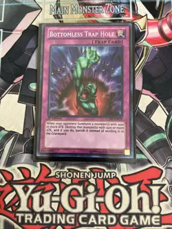 Bottomless Trap Hole Secret Rare 1St Edition LCJW-EN078 Yugioh - Image 1