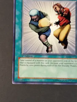 Yugioh TCG - 1x Snatch Steal - SD3-EN014 - LP 1st Ed Common Blaze of Destruction - Image 5