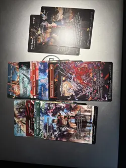 Magic the Gathering Final Fantasy Lot Of 6 Rare Nonfoil Standard Borderless Card - Image 1
