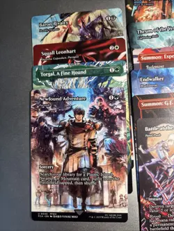 Magic the Gathering Final Fantasy Lot Of 6 Rare Nonfoil Standard Borderless Card - Image 2