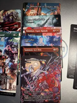 Magic the Gathering Final Fantasy Lot Of 6 Rare Nonfoil Standard Borderless Card - Image 3