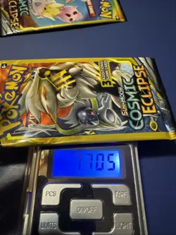 Pokemon TCG Sun & Moon Cosmic Eclipse 3 Card Mini Pack Lot Of 2 HeavyU - Image 3