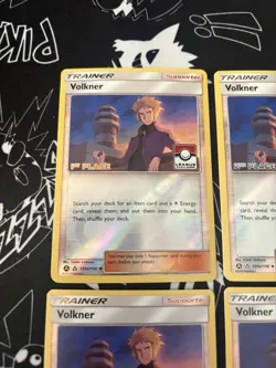 1st, 2nd, 3rd, 4th Place League Volkner SET 135a/156 - Pokemon Card - Image 2