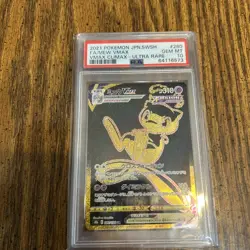 PSA 10 Gem Mint Mew Vmax 280/184 Gold UR Vmax Climax 2021 Japanese Full Art Card - Image 1
