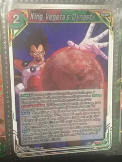King Vegeta's Dynasty SD9-05 ST FOIL Dragon Ball Super Card Game TCG - Image 1