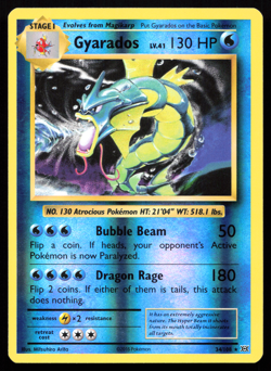 Gyarados 34/108 XY Evolutions Reverse Holo Rare Lightly Played Pokemon Card - Image 1