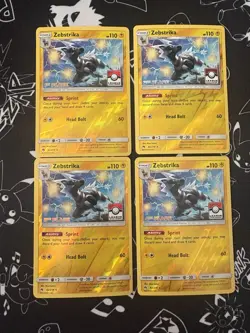 1st, 2nd, 3rd, 4th Place League Zebstrika SET 82/214 - Pokemon Card - Image 1