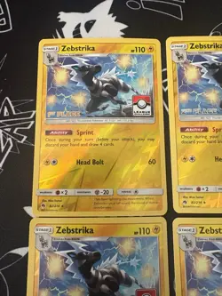 1st, 2nd, 3rd, 4th Place League Zebstrika SET 82/214 - Pokemon Card - Image 2