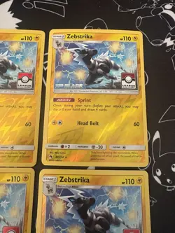 1st, 2nd, 3rd, 4th Place League Zebstrika SET 82/214 - Pokemon Card - Image 3