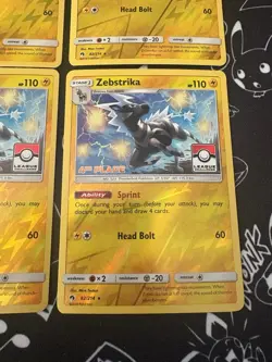 1st, 2nd, 3rd, 4th Place League Zebstrika SET 82/214 - Pokemon Card - Image 5