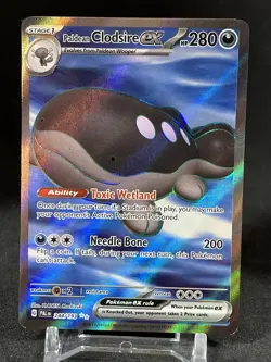 Paldean Clodsire ex # 244 S&V: Paldea Evolved Ultra Rare Pokemon Card NM - Image 3
