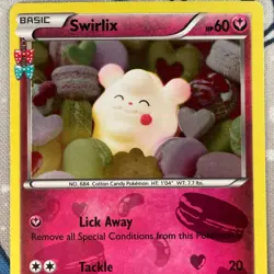 Swirlix RC19/RC32 Holo XY Generations Radiant Collection Pokemon Card 2016 MP - Image 2
