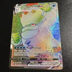 Galarian Darmanitan VMAX 187/185 Secret Rare Vivid Voltage Pokemon Card - Image 1