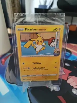 Pikachu On The Ball 001/005 Special Futsal Promo Pokemon Card New & Sealed - Image 1