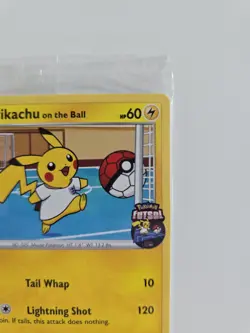 Pikachu On The Ball 001/005 Special Futsal Promo Pokemon Card New & Sealed - Image 3