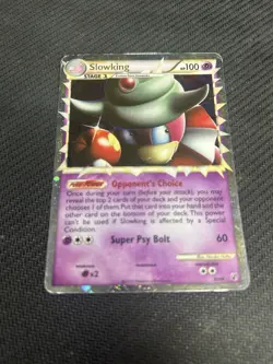 Pokemon TCG Slowking Prime Holo Card 85/90 Ultra Rare HG-SS Undaunted - Image 1