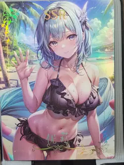 Eula Dream Idol Festival Card Goddess Story Anime Waifu SSR SSR-034 - Image 1