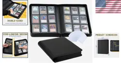 Elegant 252-Card Collection Binder - Side-Loading for Optimal Protection & Style - Image 2