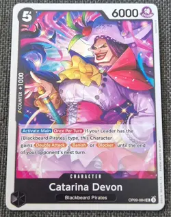 ONE PIECE ENGLISH CARD GAME CARTE DEVON OP09-084 - Image 1