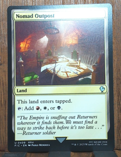 MTG🔥✨💀 Nomad Outpost / Commander: Final Fantasy NEAR MINT❤💕 - Image 2