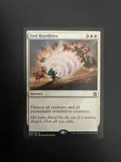 Mtg End Hostilities Khans of Tarkir Regular Rare 08/269 - Image 1