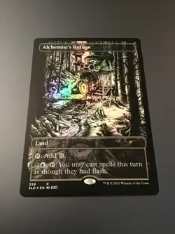 MTG Secret Lair #358 Alchemist's Refuge Foil NM - Image 1