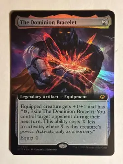 The Dominion Bracelet (Extended Art FOIL) Edge of Eternities - MTG - Image 1