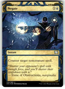 MTG - Negate (Foil Etched) 18 - Strixhaven: Mystical Archives NM - Image 1