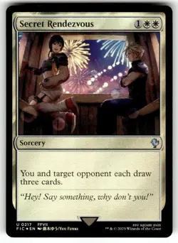 MTG - Secret Rendezvous (0217) 217 - Commander: FINAL FANTASY NM - Image 1