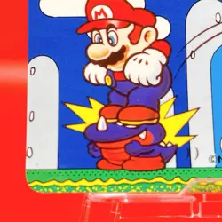 Super Mario World Trading Card Japan Rare Topsun Nintendo Carddass 1993 #107 - Image 3