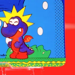 Super Mario World Trading Card Japan Rare Topsun Nintendo Carddass 1993 #107 - Image 4