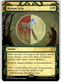 MTG - Krosan Grip (Foil Etched) 53 - Strixhaven: Mystical Archives NM - Image 1