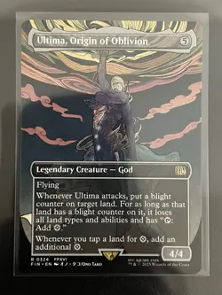 MTG - Ultima, Origin of Oblivion (Borderless) 324 - FINAL FANTASY NM - Image 1