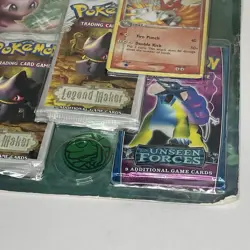 Pokemon 2006 Legend Maker Unseen Forces Factory Sealed Blister Pack DAMAGED - Image 3