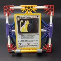 Pokemon TCG WOTC Black Star Promo Dark Persian #17 Holo Rare with swirl MP - Image 1