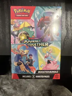 Pokemon TCG Scarlet Violet Journey Together Booster Bundle New - Image 1