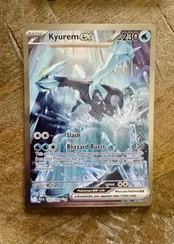 Kyurem ex 165/086 SV: Black Bolt NM Pokemon TCG Alt Illustration Rare Pack Fresh - Image 2