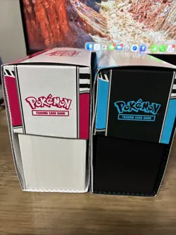 (NO PACKS Or Promo) Pokemon Black Bolt & White Flare Elite Pokemon Center ETB - Image 2