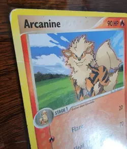 Arcanine #1/12 Non Holo Ex Trainer Kit 2: Plusle & Minun Pokemon TCG - Image 3